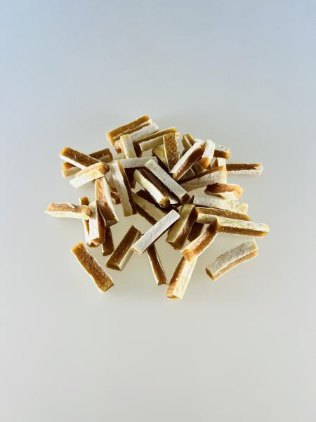 Hühnchen und Seelachs Streifen